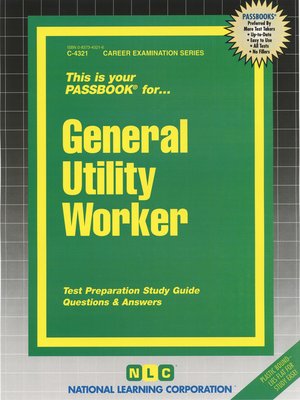 cover image of General Utility Worker
